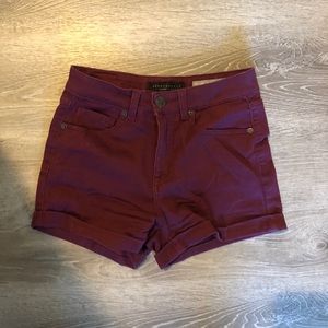 brand new maroon shorts